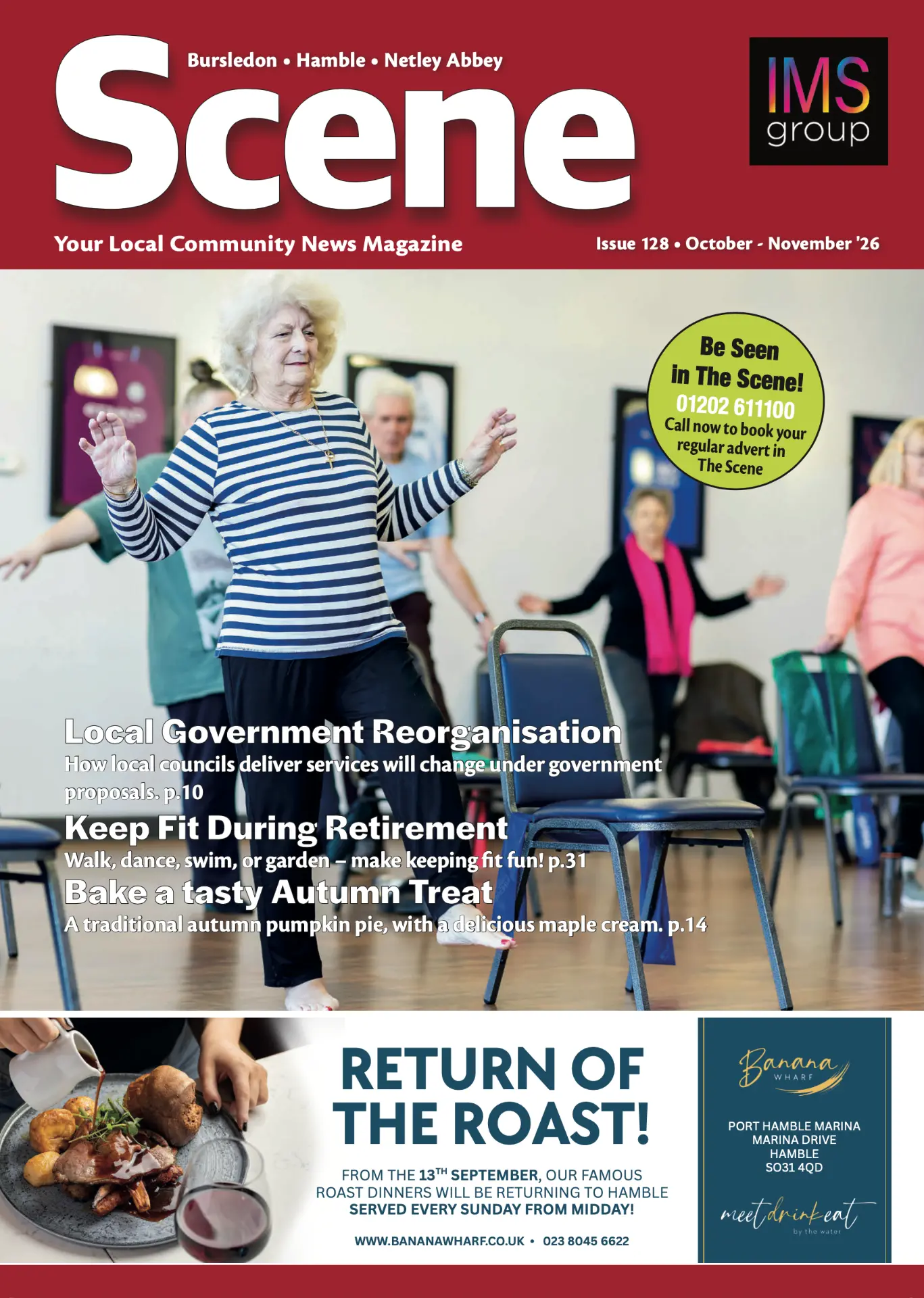 Cover of Scene Magazine Red Scene edition, Issue 128, October–November 2026